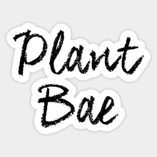 plant bae text Sticker